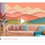 AI backgrounds for YouTube video